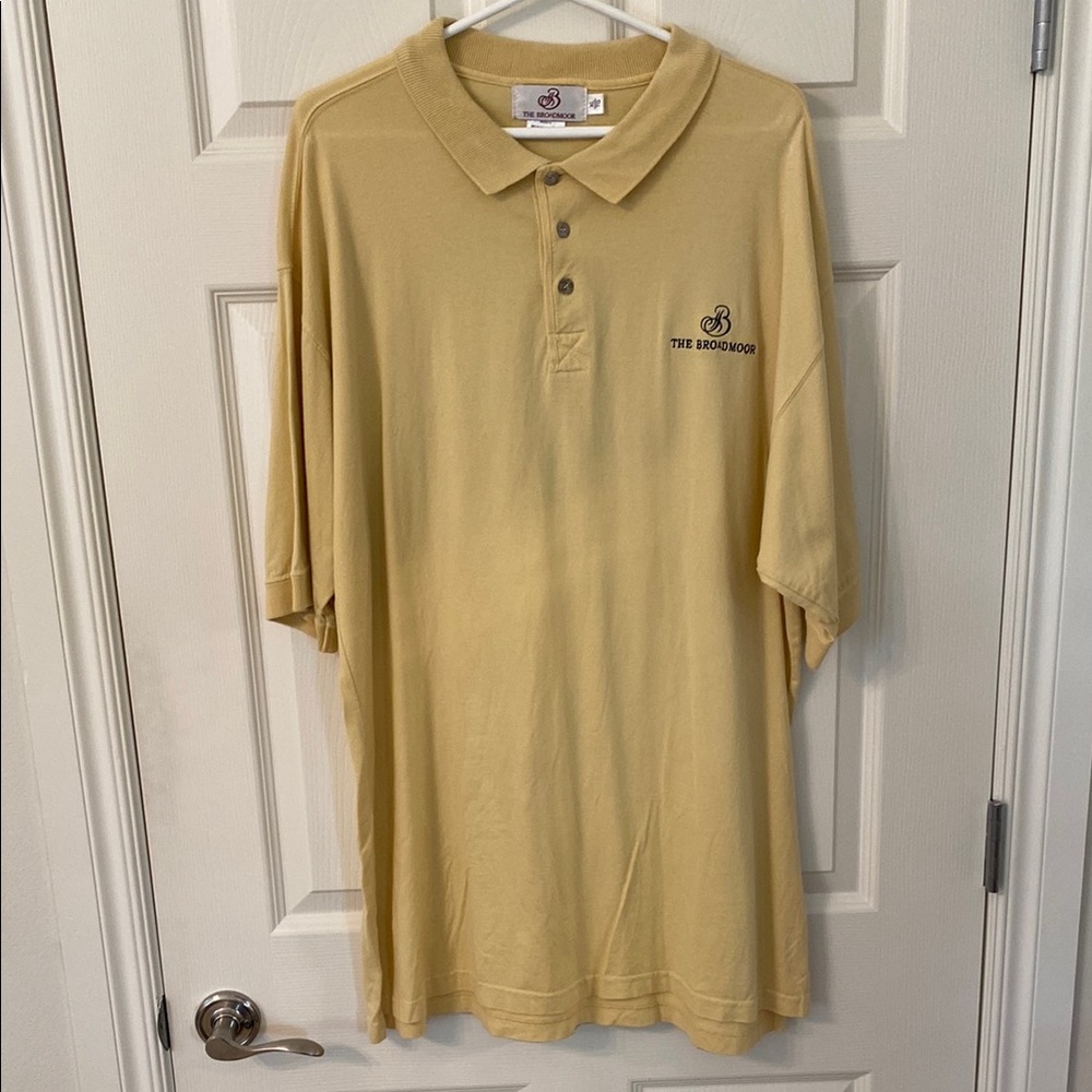Men's Yellow Polo Shirt